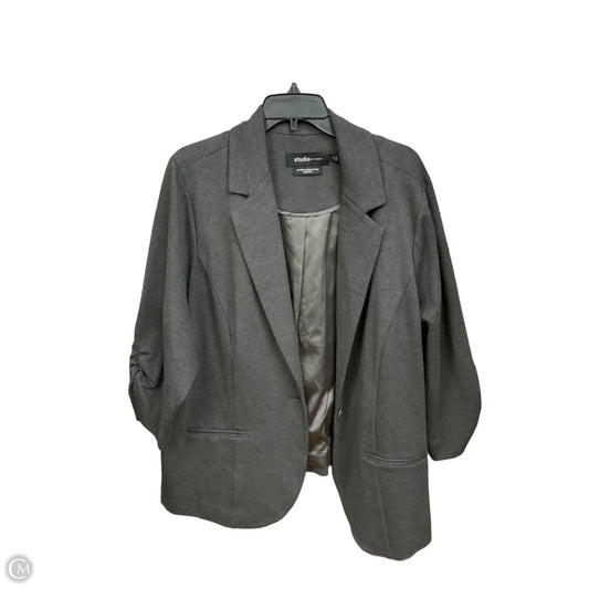Blazer By Torrid In Grey, Size: 3x