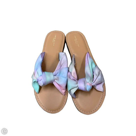 Sandals Flats By American Eagle In Multi-colored, Size: 8.5