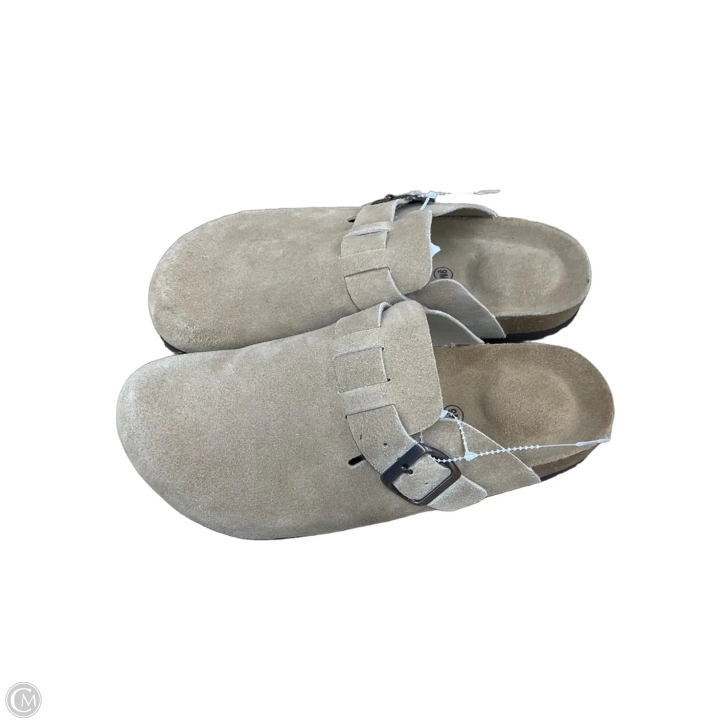 Sandals Flats By Cushionaire In Tan, Size: 9