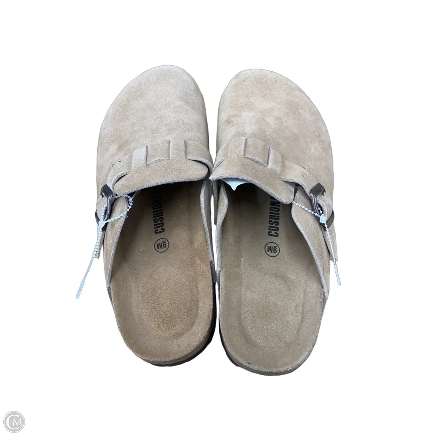 Sandals Flats By Cushionaire In Tan, Size: 9
