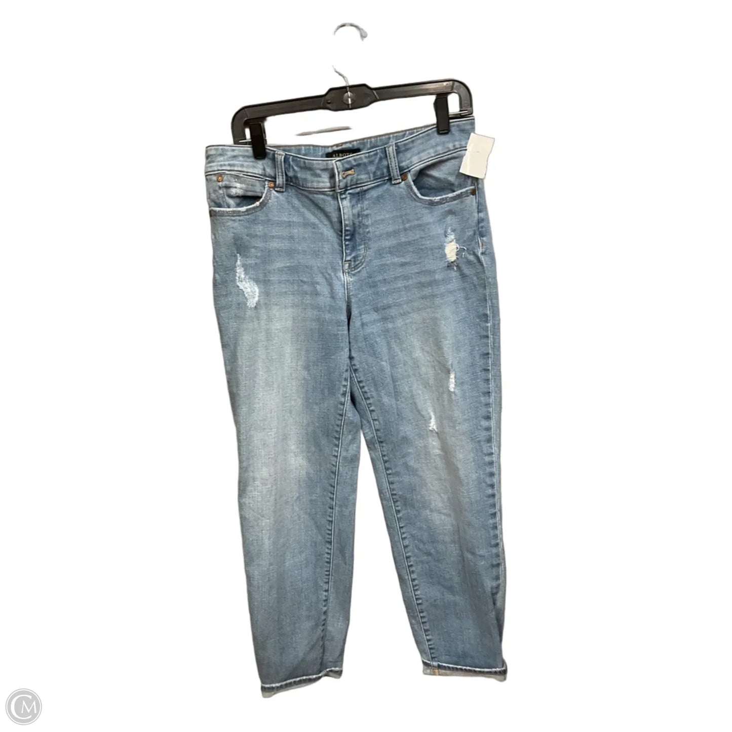 Jeans Boyfriend By Talbots In Blue Denim, Size: 10