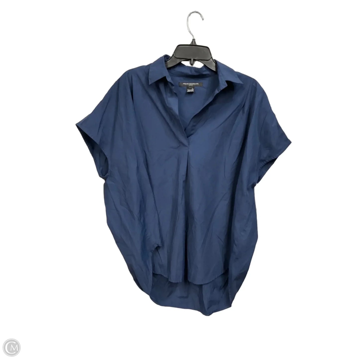 Top Sleeveless By French Connection In Navy, Size: L