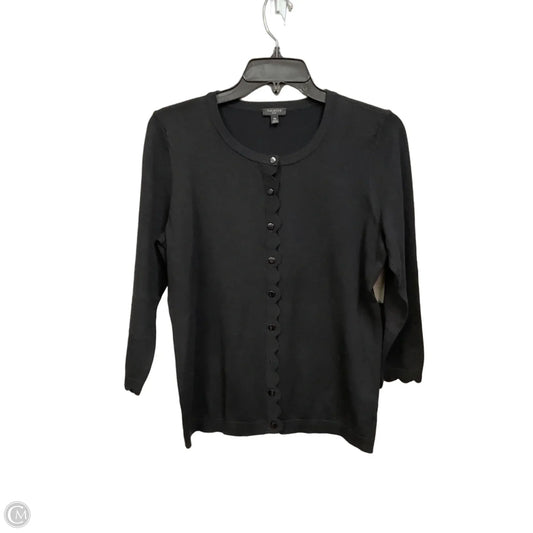 Cardigan By Talbots In Black, Size: Mp