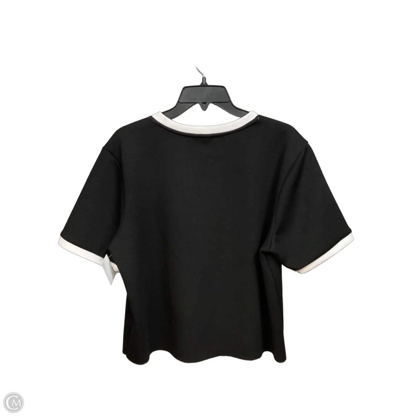Top Short Sleeve By Dolan Left Coast In Black, Size: L