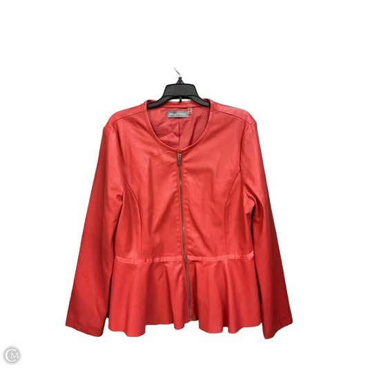 Jacket Other By Bagatelle In Coral, Size: Xl