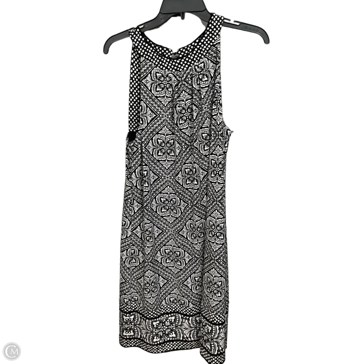 Dress Casual Short By White House Black Market In Black & White, Size: L