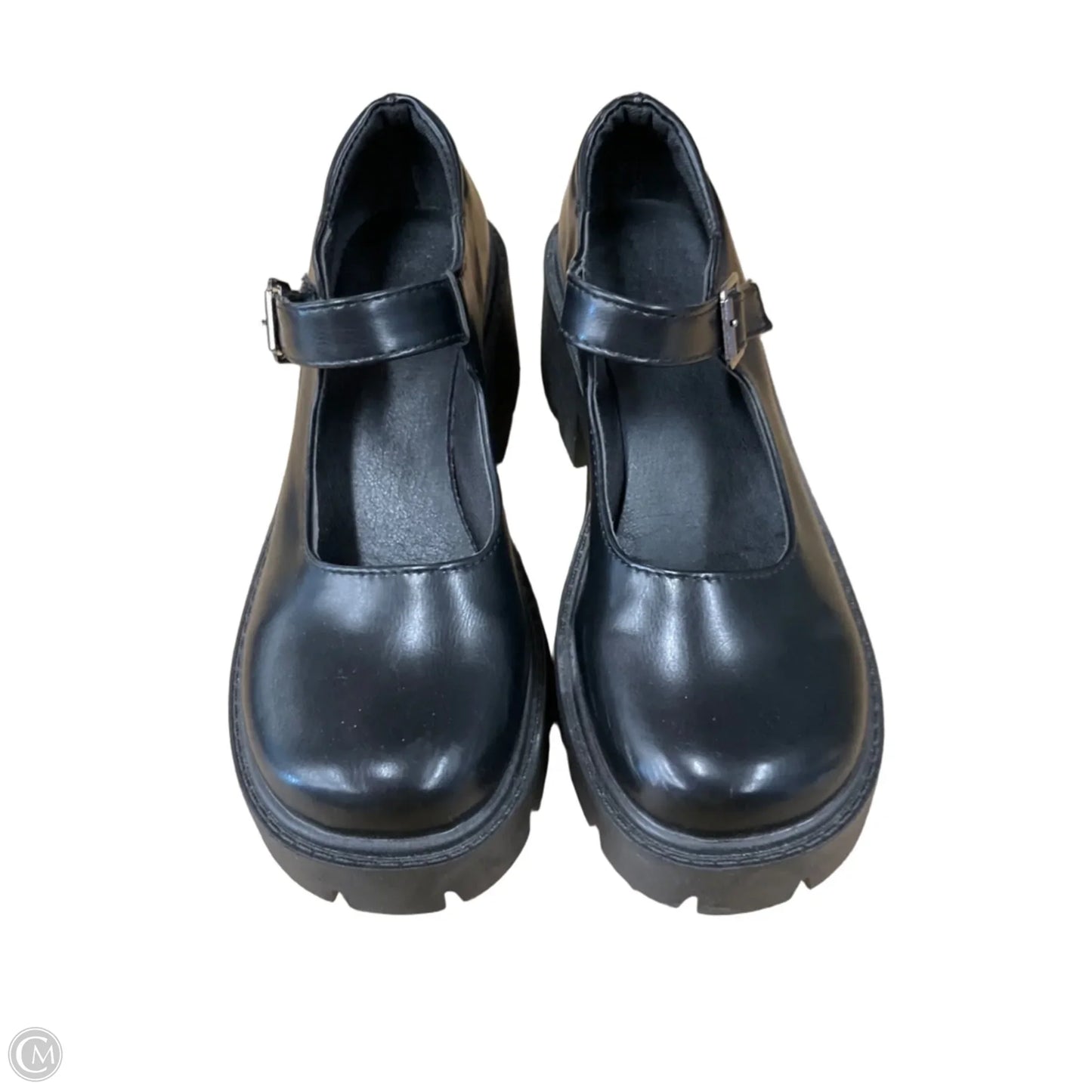 Shoes Flats By Clothes Mentor In Black, Size: 9
