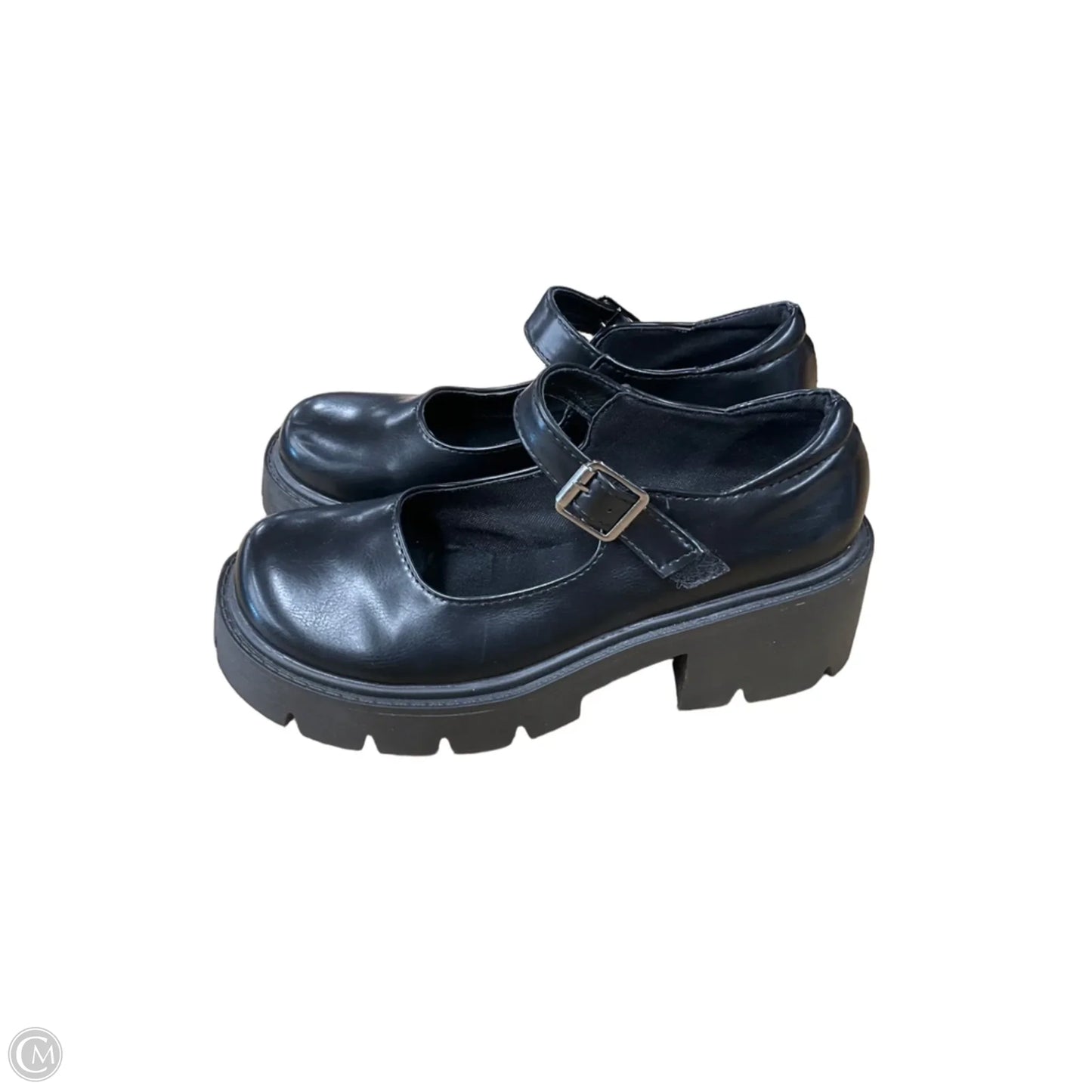 Shoes Flats By Clothes Mentor In Black, Size: 9