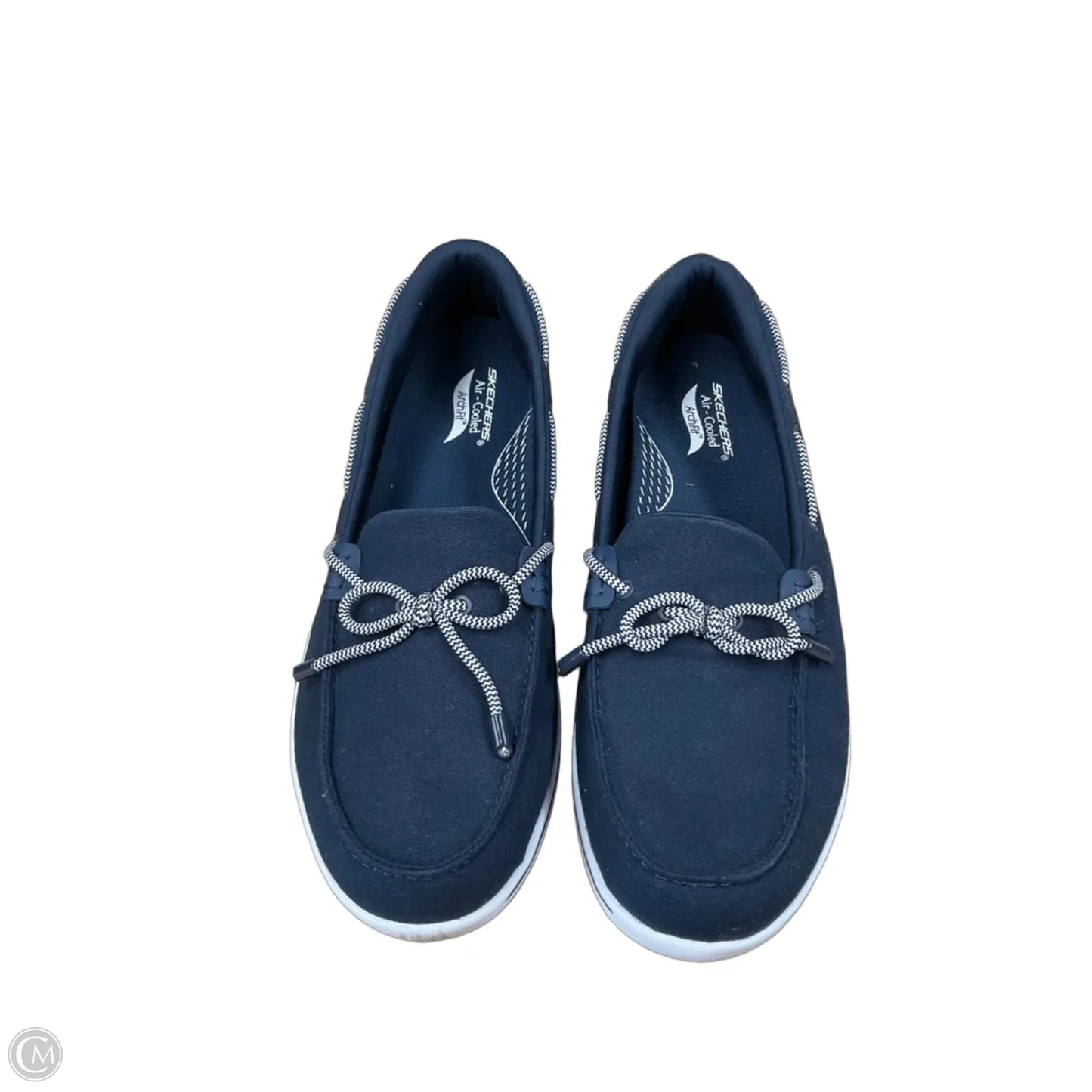 Shoes Flats By Skechers In Navy, Size: 10