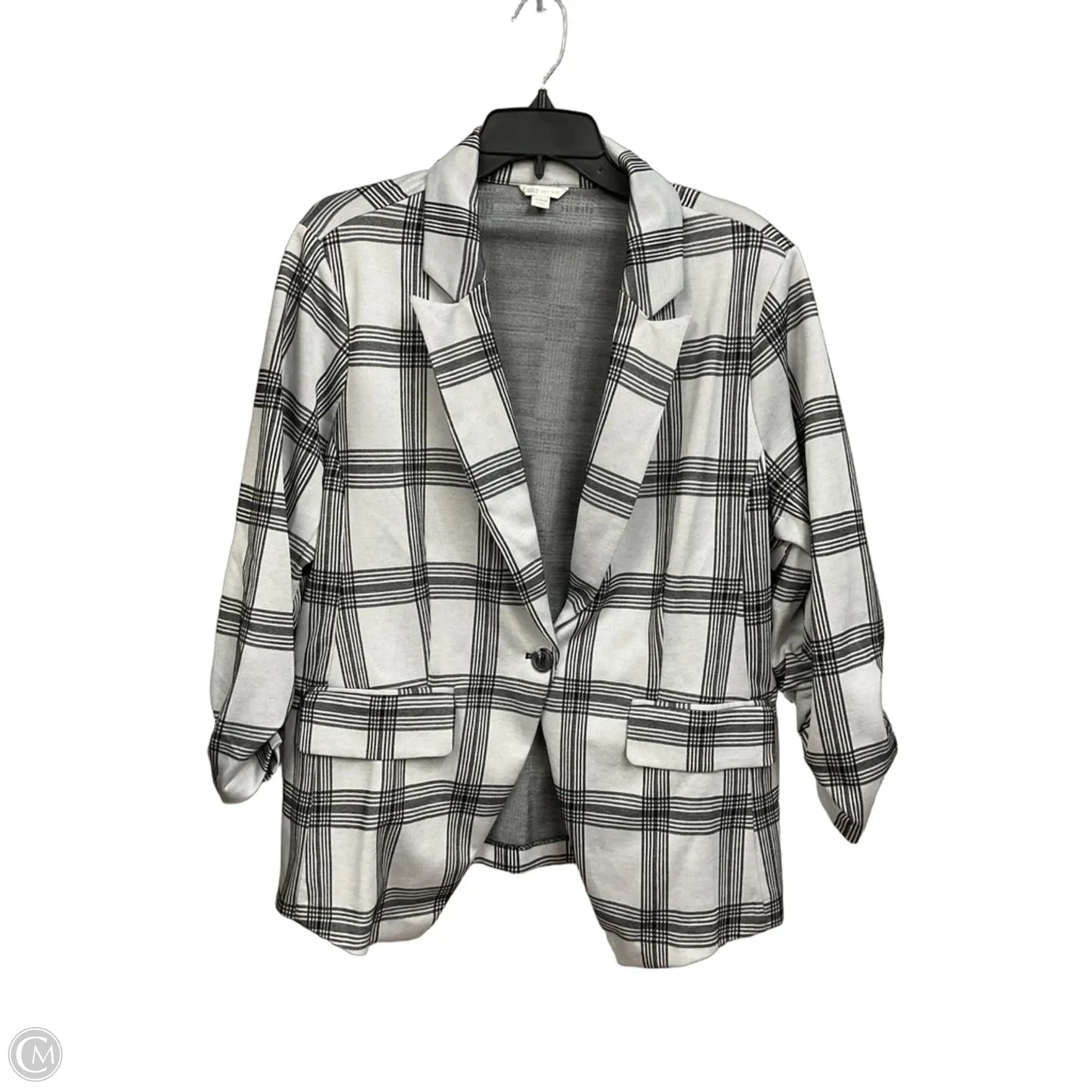 Blazer By Cato In Grey, Size: Xl
