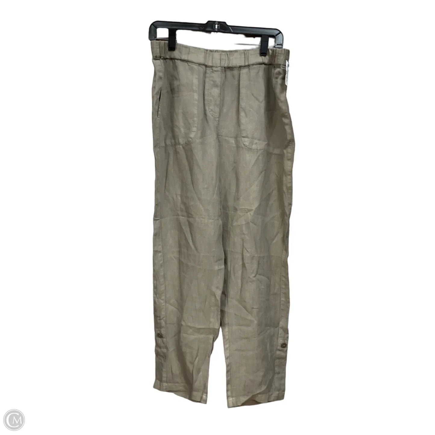 Pants Linen By Pure Jill In Green, Size: 8