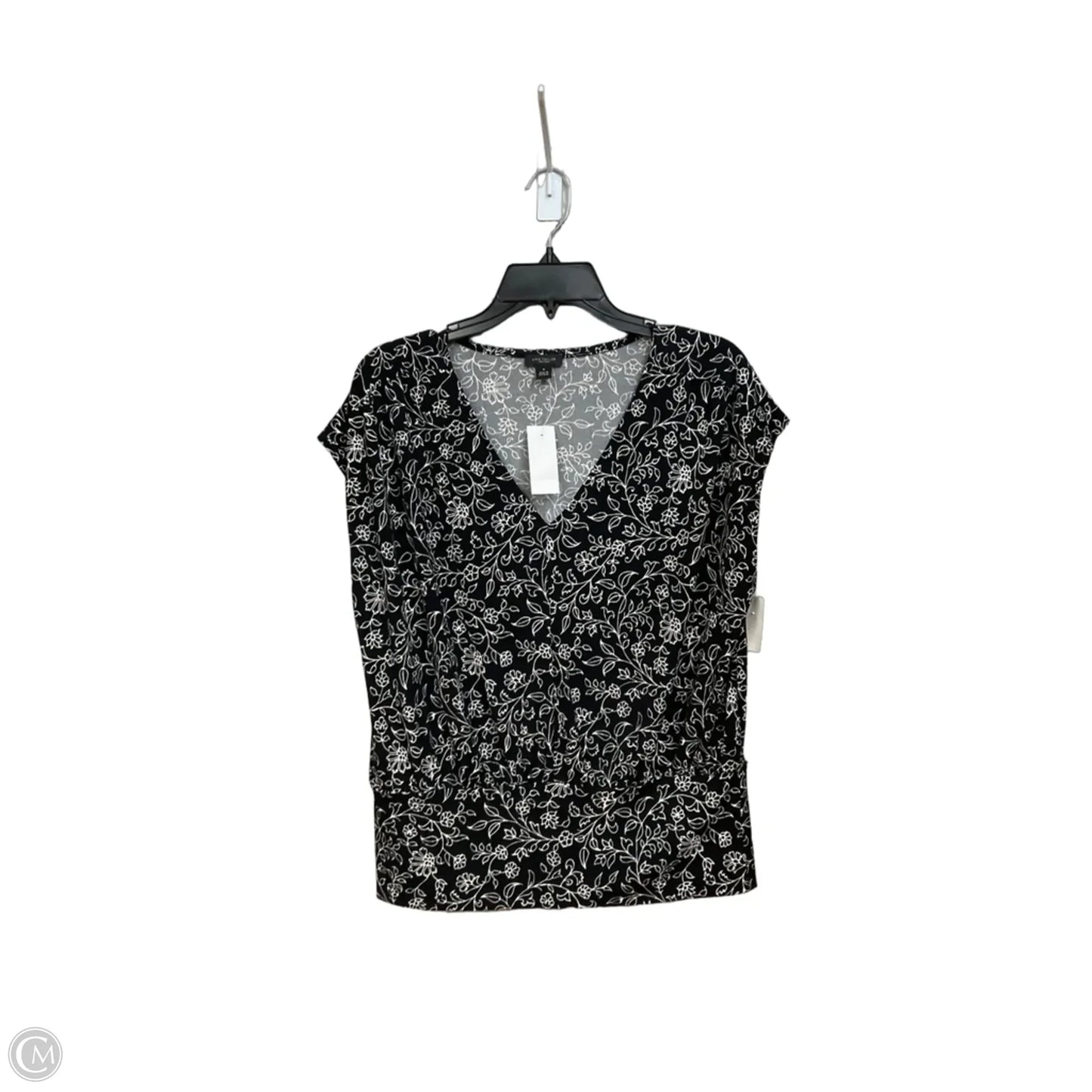 Top Sleeveless By Ann Taylor In Black, Size: M