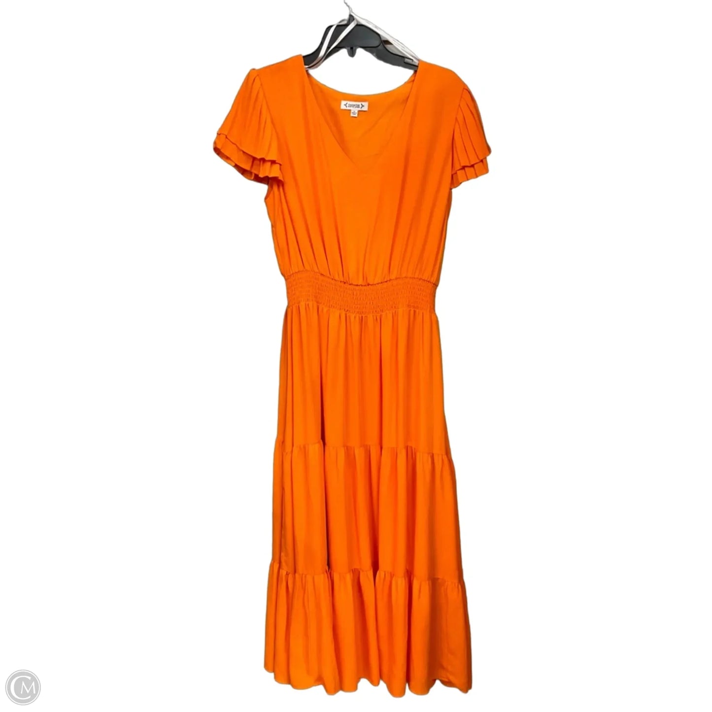 Dress Casual Maxi By Nanette By Nanette Lepore In Orange, Size: L