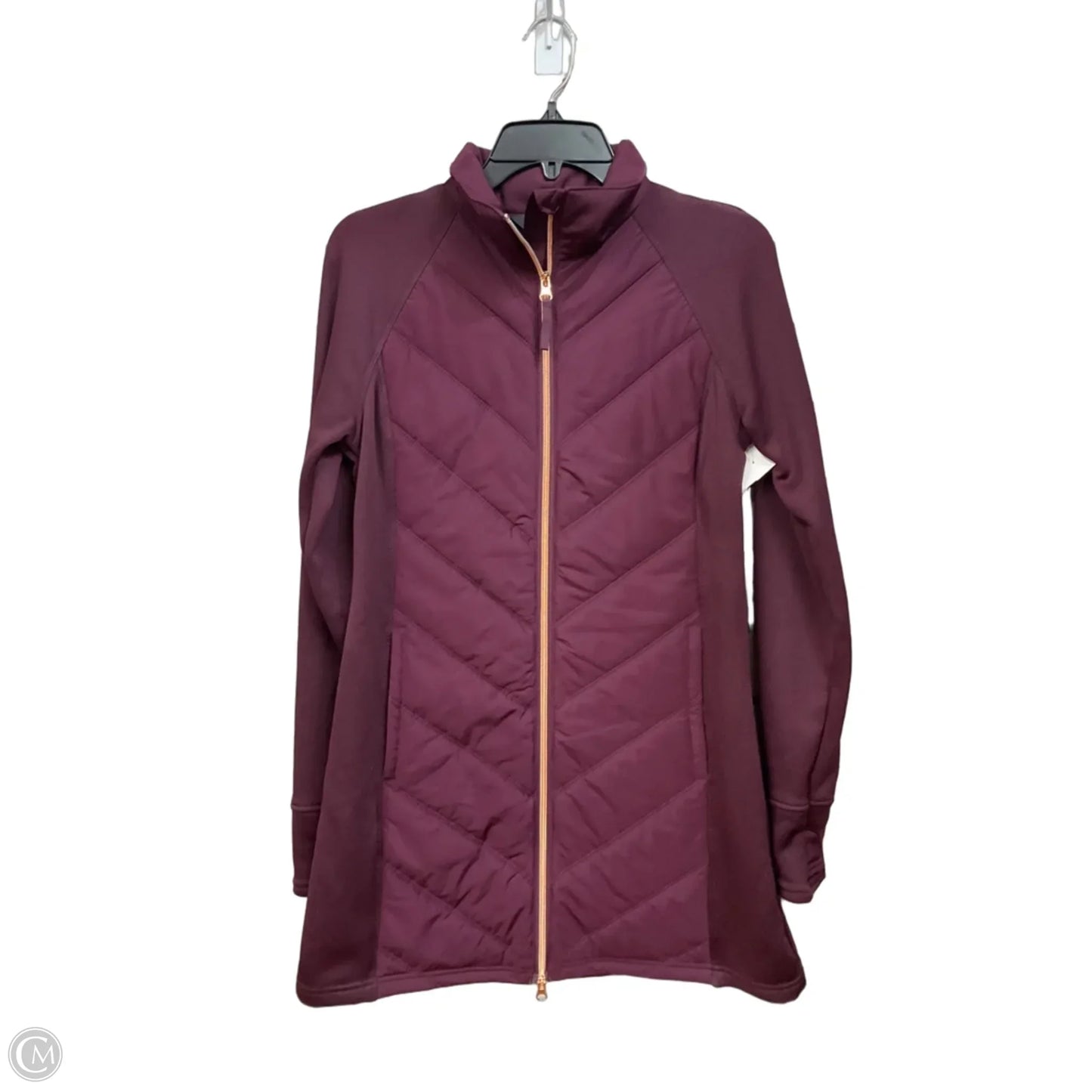 Jacket Puffer & Quilted By Fila In Purple, Size: M
