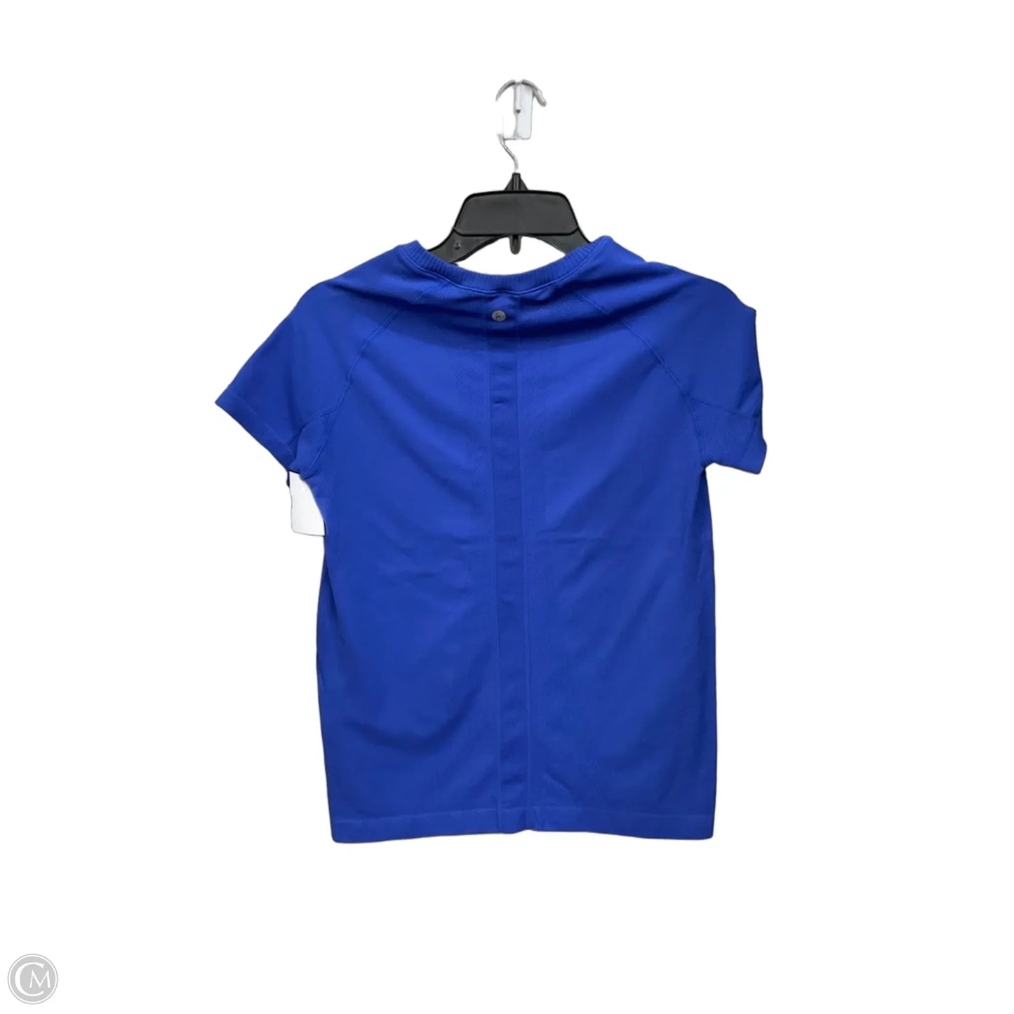 Athletic Top Short Sleeve By 90 Degrees By Reflex In Blue, Size: S
