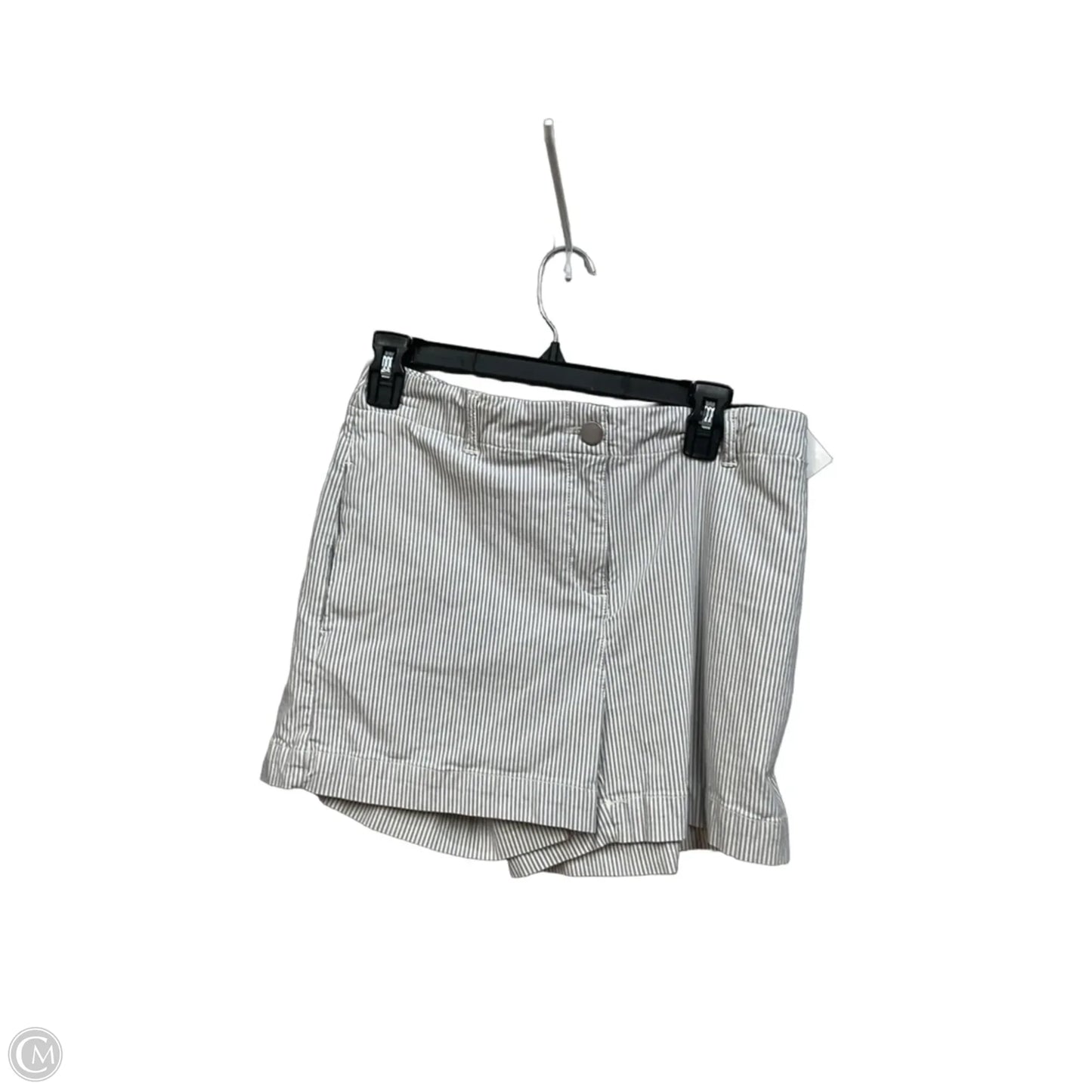 Shorts By Nicole Miller In Striped Pattern, Size: 4