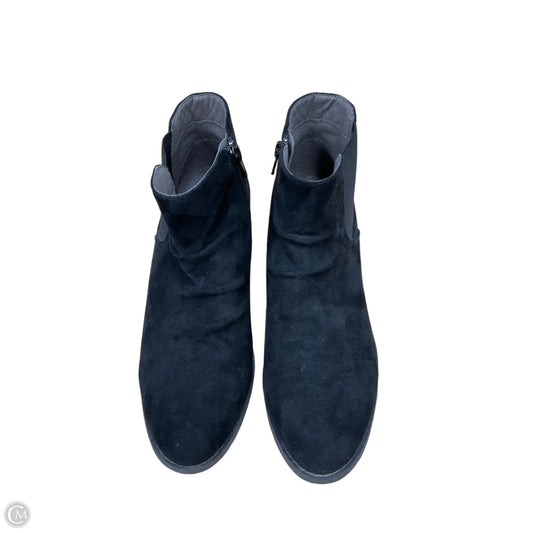 Boots Ankle Flats By Sofft In Black, Size: 9.5