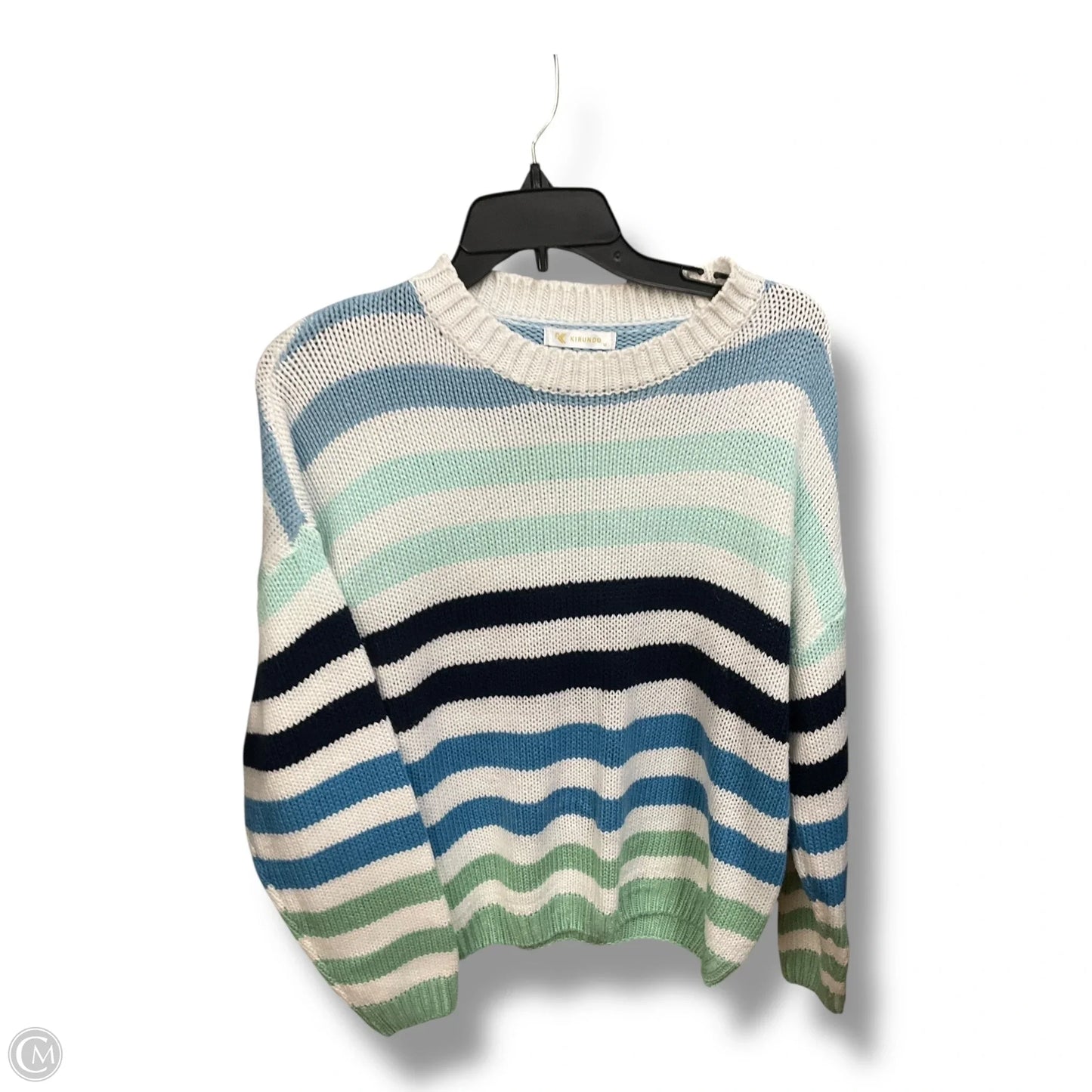 Sweater By Kirundo In Striped Pattern, Size: M