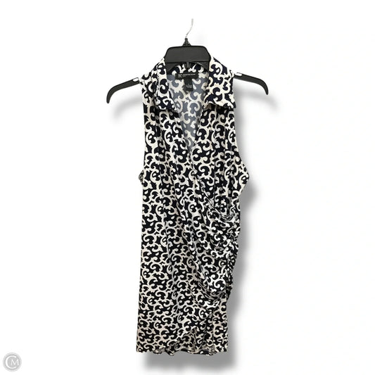 Dress Casual Short By Inc In Blue & White, Size: L