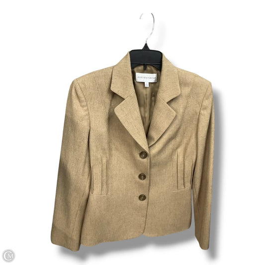 Blazer By Jones New York In Tan, Size: M