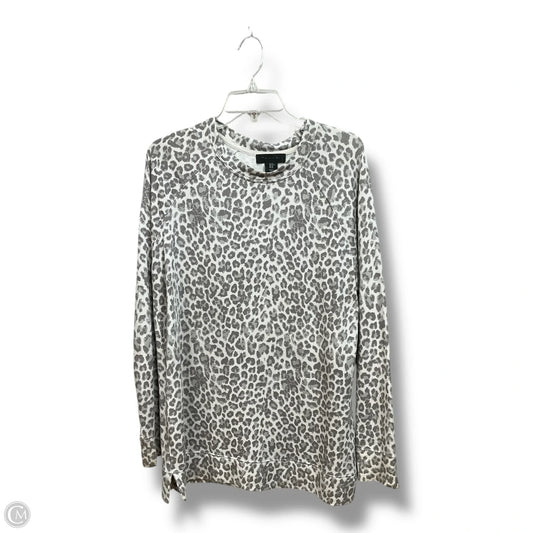 Top Long Sleeve By Tahari In Animal Print, Size: M
