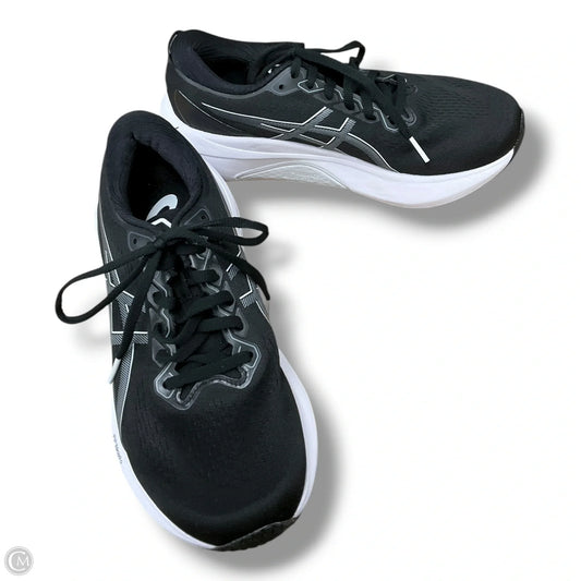 Shoes Athletic By Asics In Black & White, Size: 8