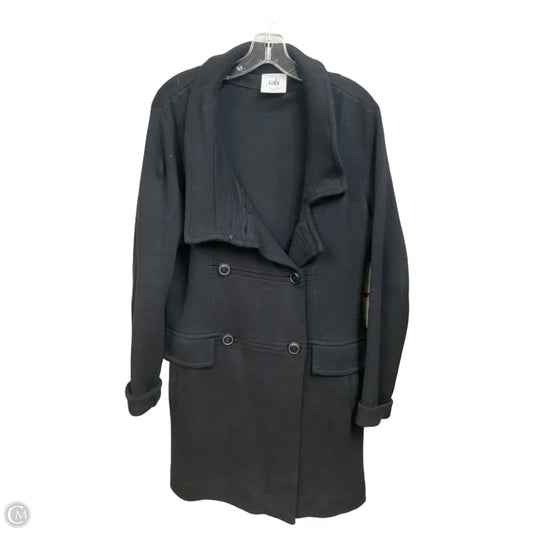 Coat Peacoat By Cabi In Black, Size: M
