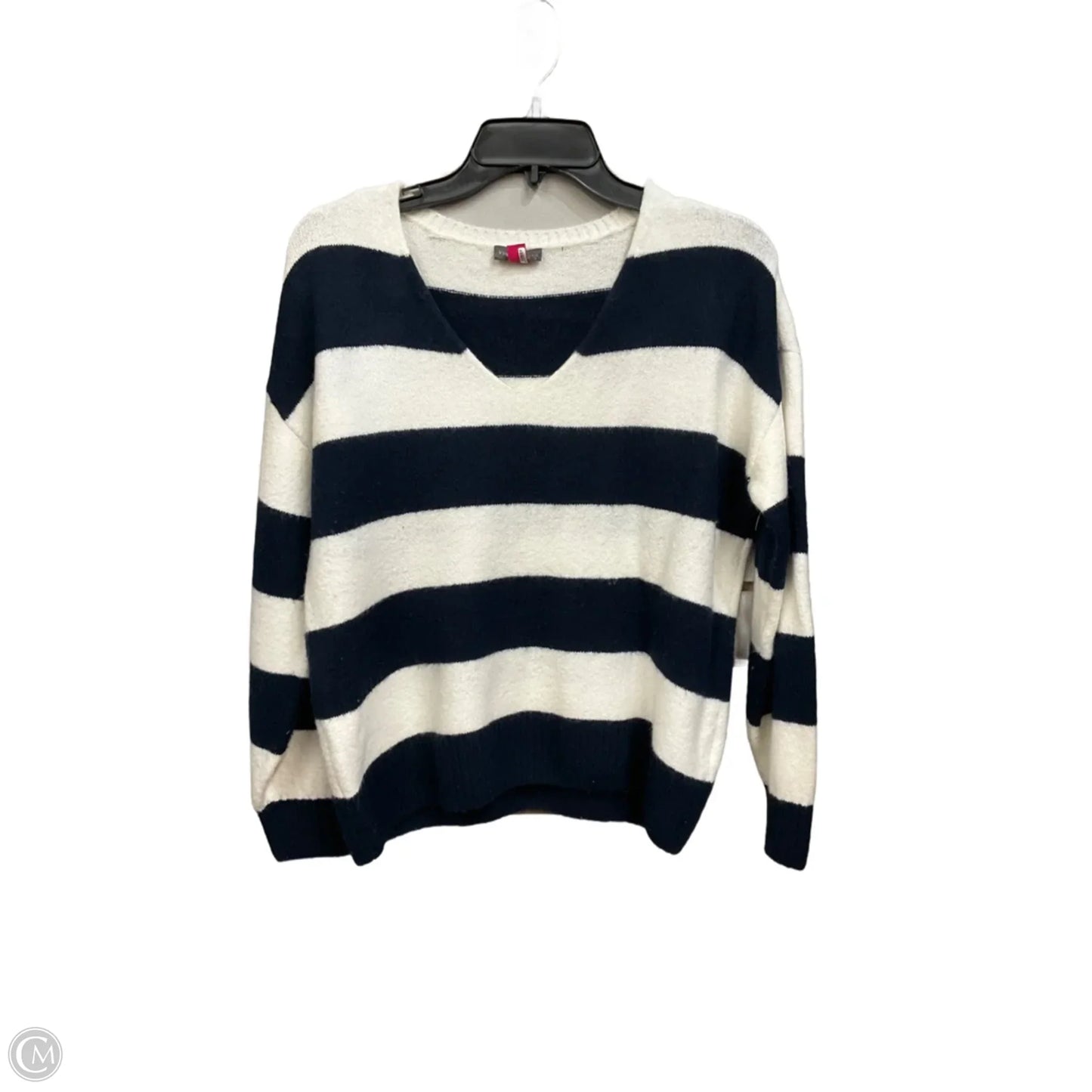 Sweater By Vince Camuto In Striped Pattern, Size: Xs