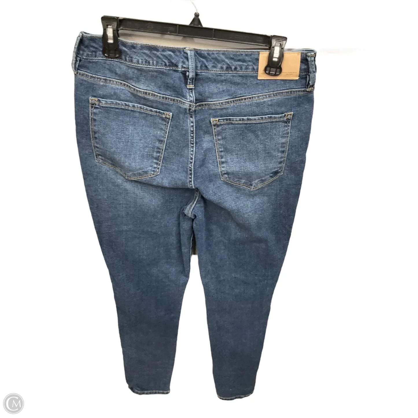 Jeans Skinny By Seven 7 In Blue Denim, Size: 10