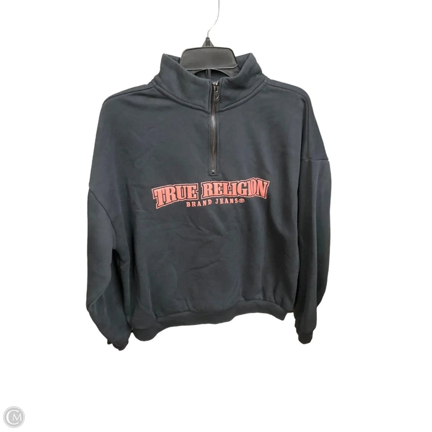 Sweatshirt Collar By True Religion In Black, Size: M