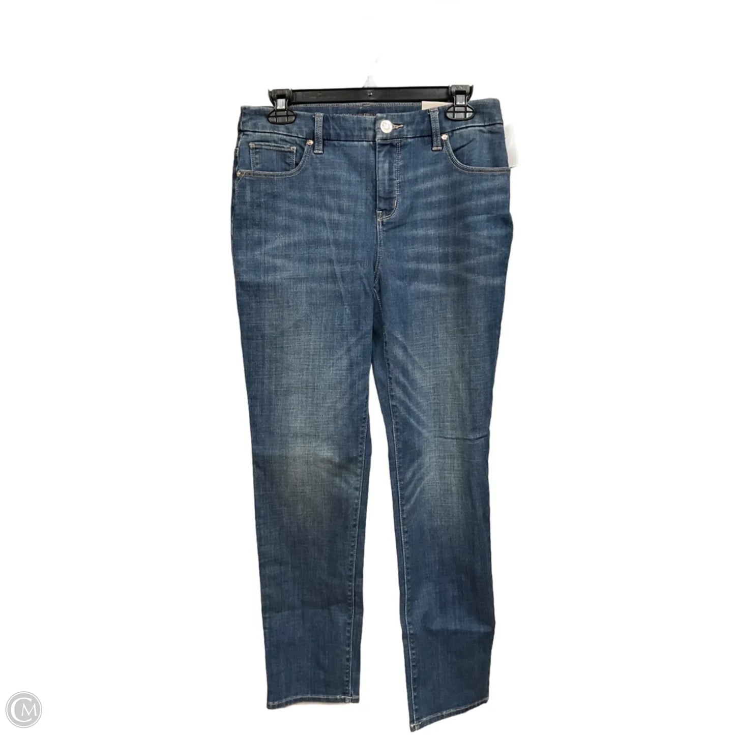 Jeans Boot Cut By Chicos In Blue Denim, Size: 4