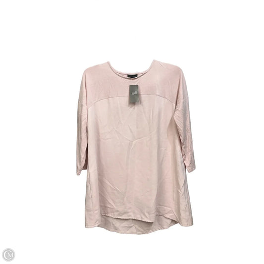 Tunic 3/4 Sleeve By Pure Jill In Pink, Size: S
