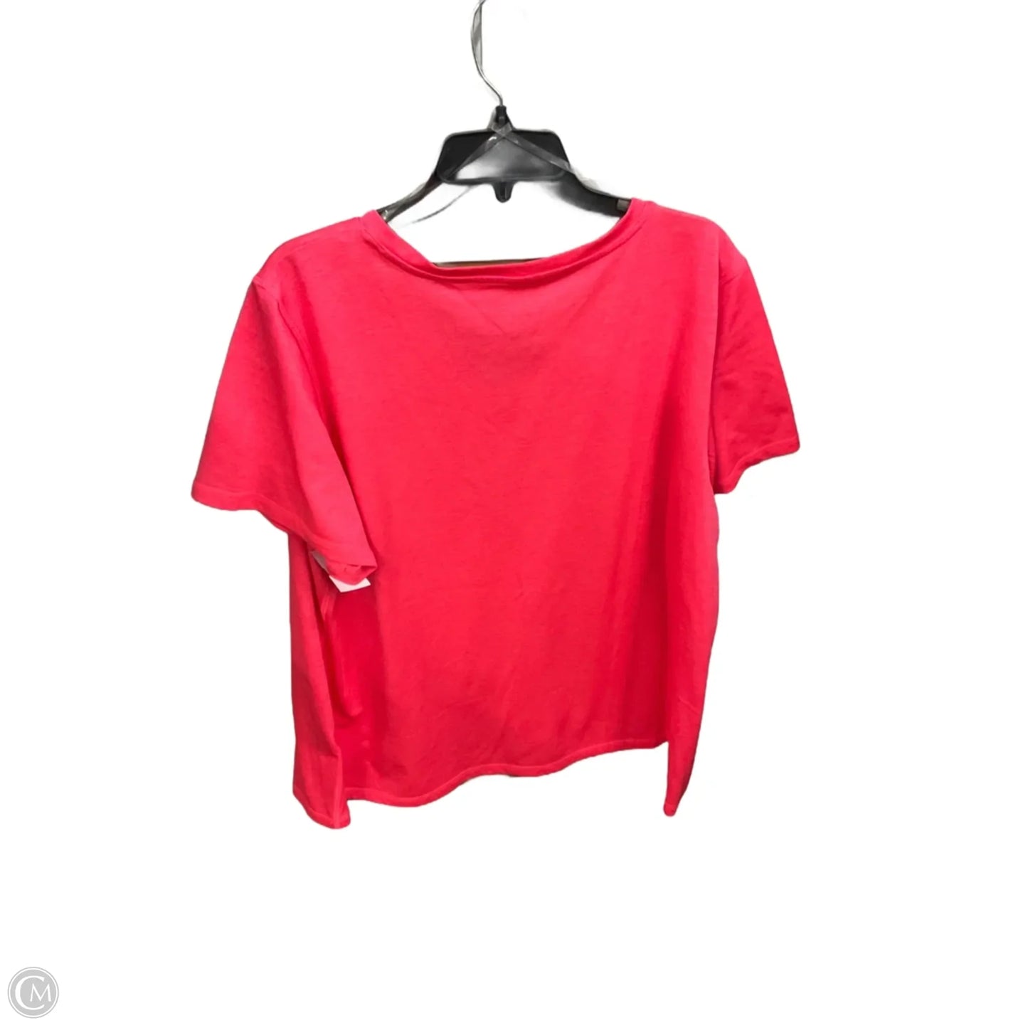 Athletic Top Short Sleeve By Ideology In Pink, Size: 3x