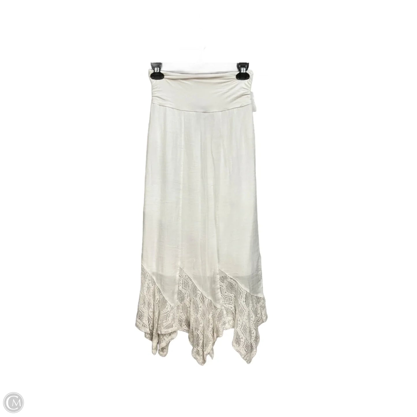 Skirt Maxi By Apt 9 In White, Size: 4