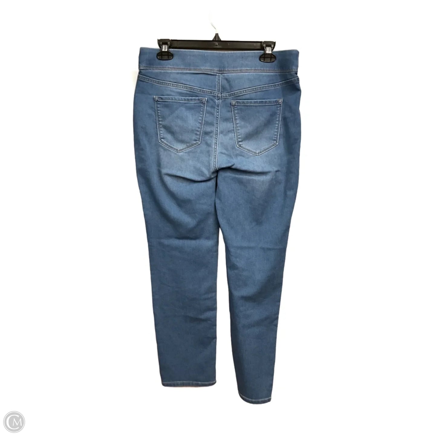 Jeans Straight By Gloria Vanderbilt In Blue Denim, Size: 12