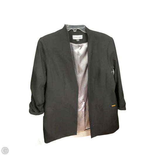 Blazer By Calvin Klein In Black, Size: L
