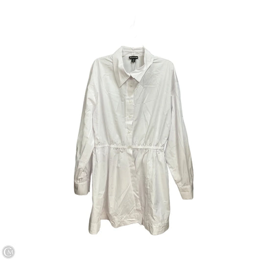 Dress Casual Short By Pretty Little Thing In White, Size: Xl