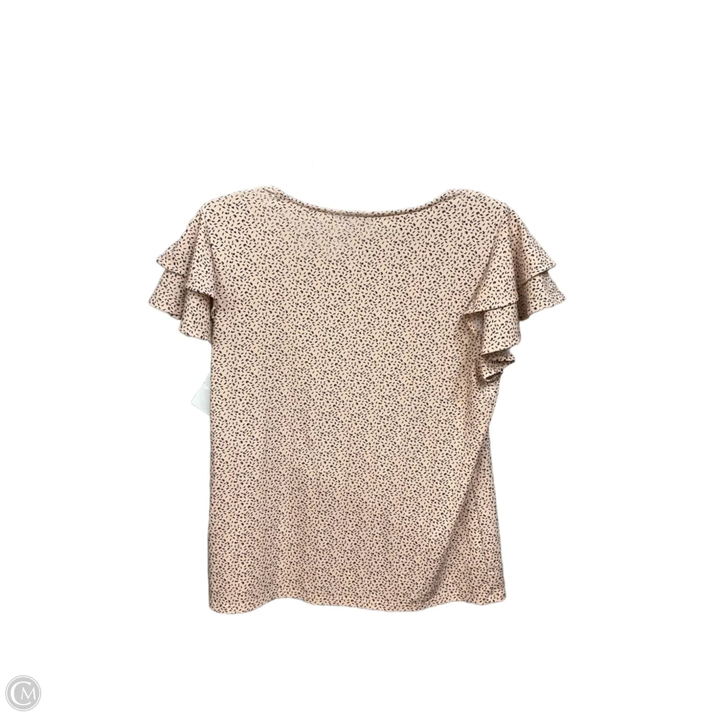 Top Sleeveless By Adrianna Papell In Peach, Size: M