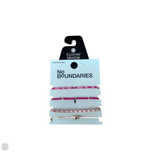 Bracelet Set By No Boundaries, Size: 04 Piece Set