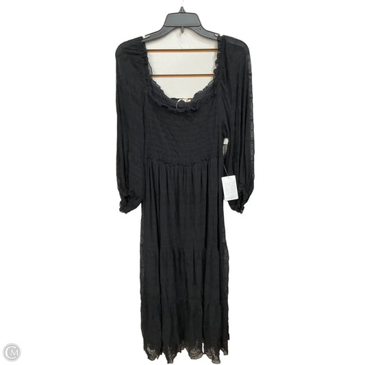 Dress Casual Maxi By Max Studio In Black, Size: L