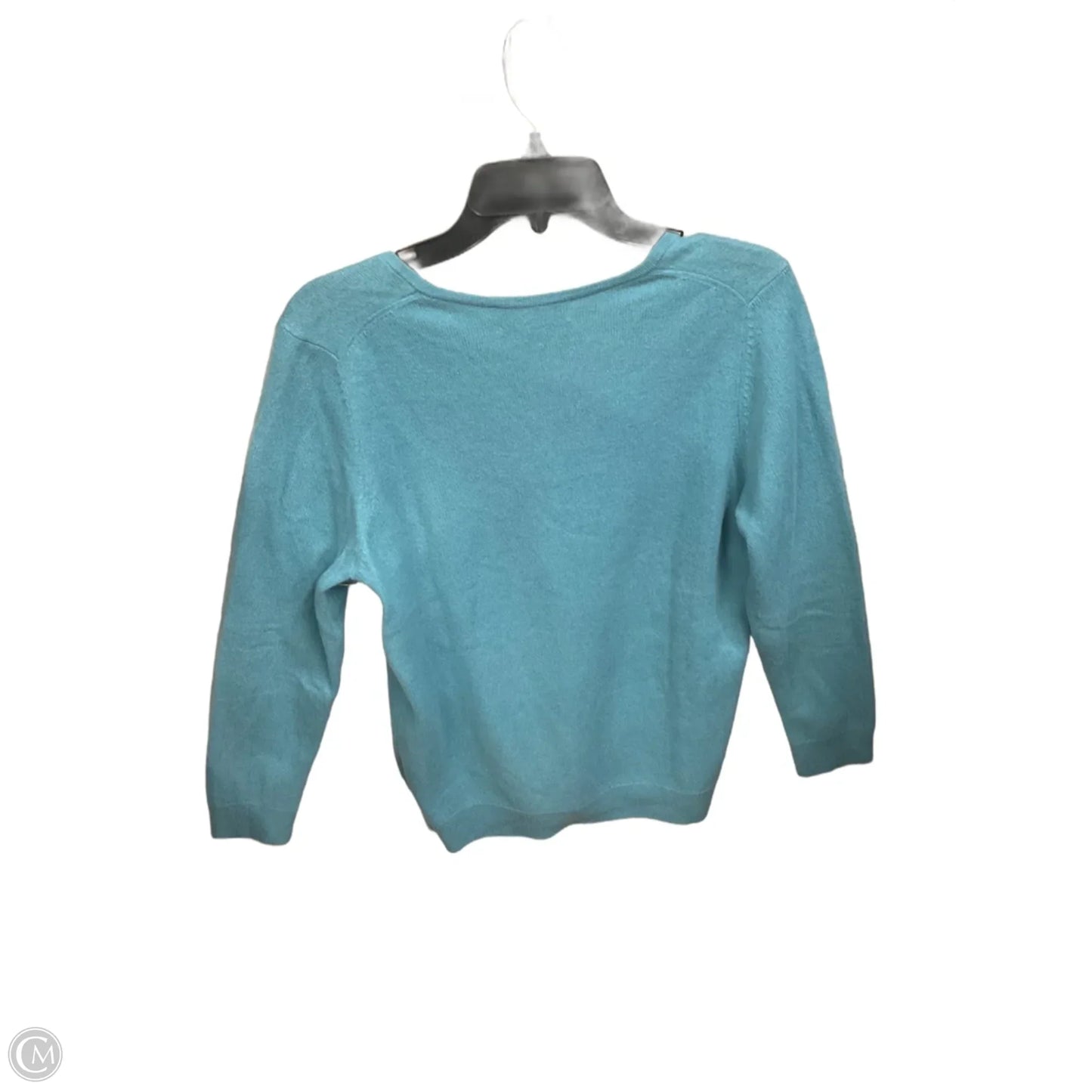 Sweater Cashmere By Charter Club In Blue, Size: Xl