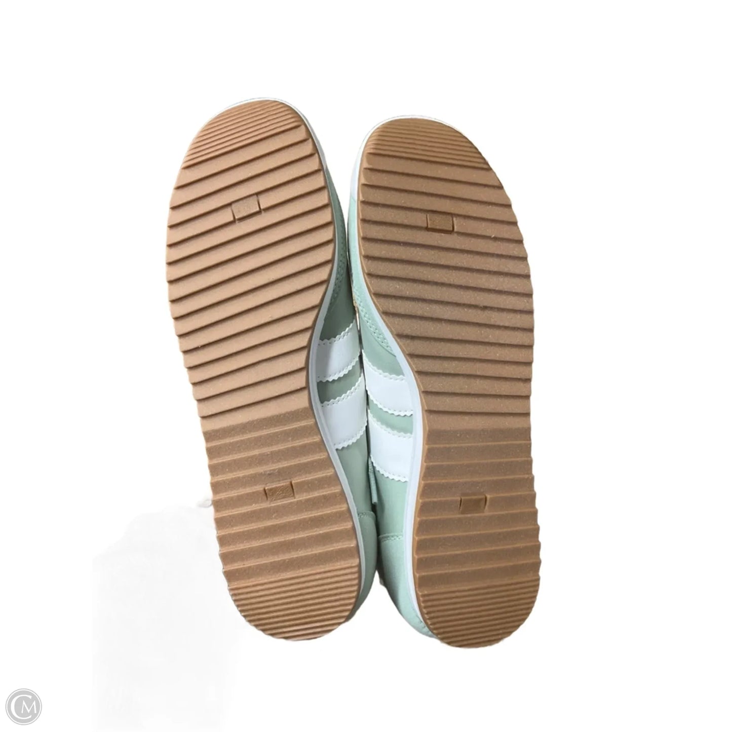 Shoes Sneakers By Madden Girl In Green, Size: 9.5