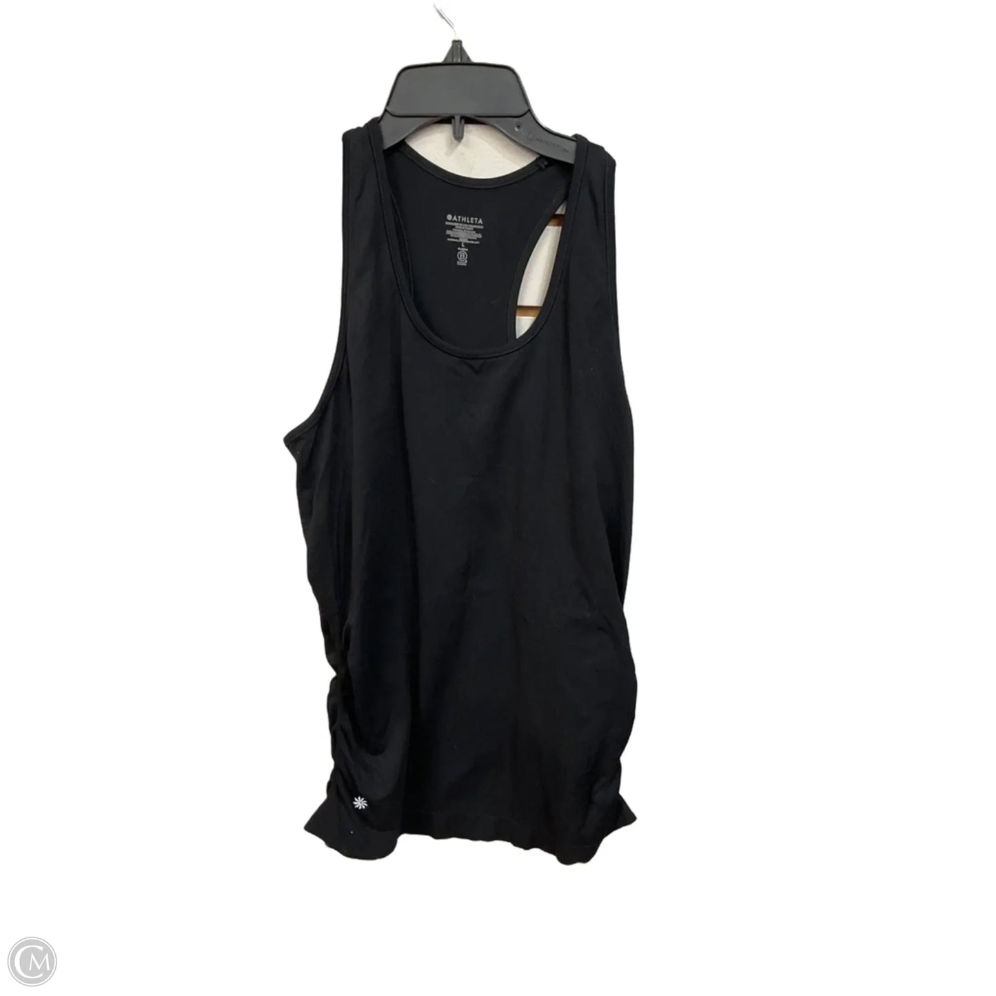 Athletic Tank Top By Athleta In Black, Size: L