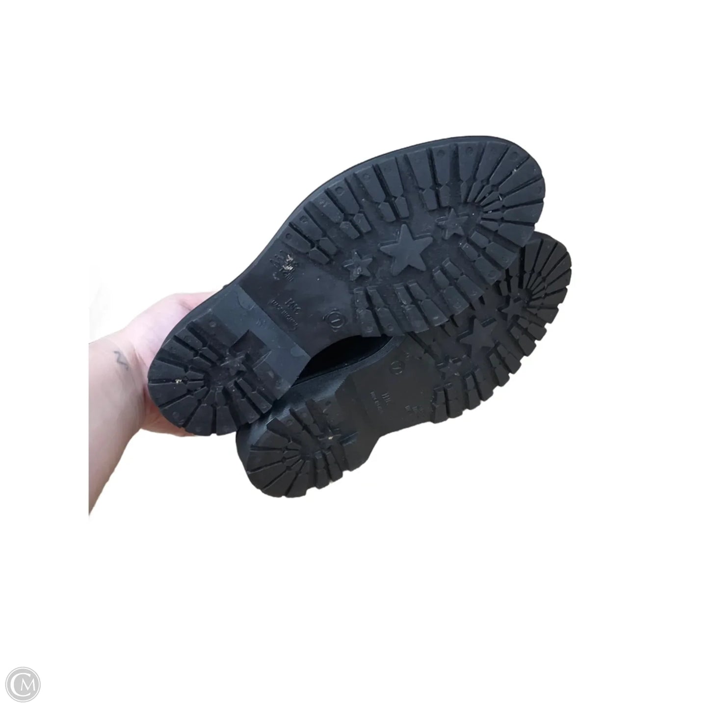 Boots Rain By Inc In Black, Size: 7