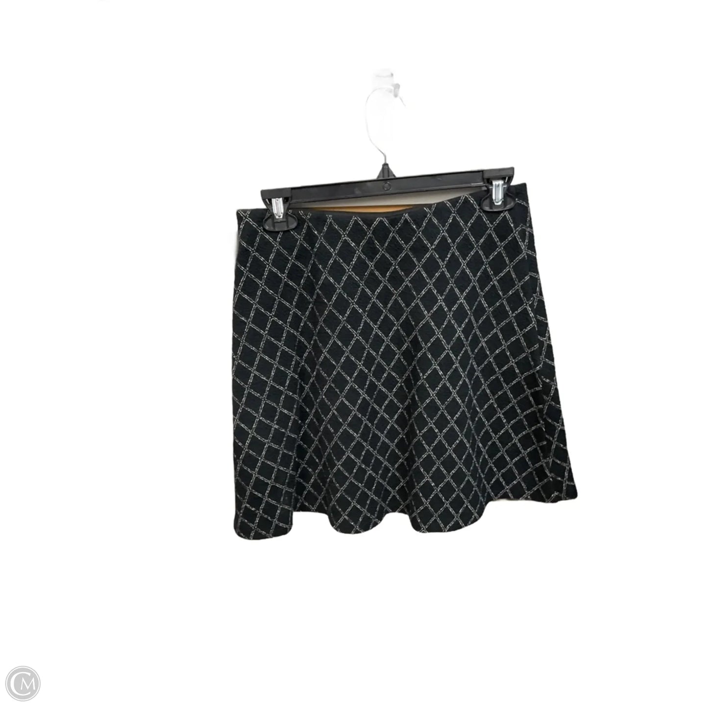 Skirt Mini & Short By Loft In Black & White, Size: 0