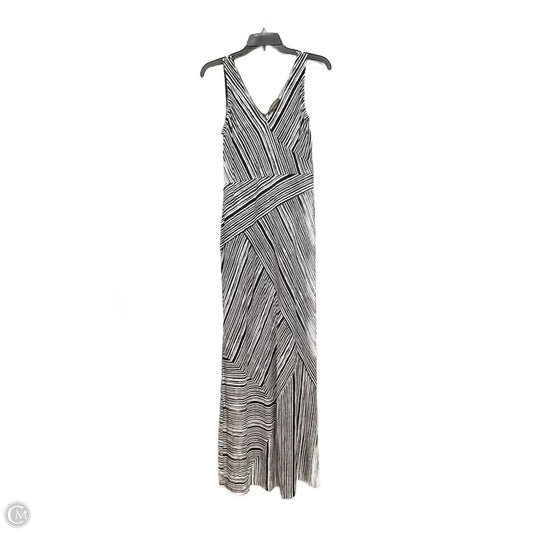 Dress Casual Maxi By Tommy Bahama In Black & White, Size: M