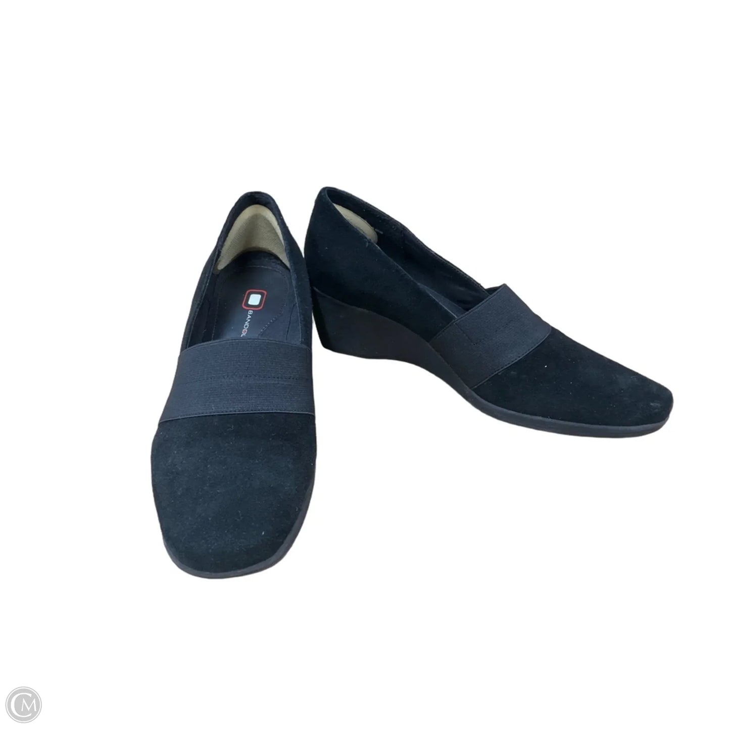 Shoes Heels Wedge By Bandolino In Black, Size: 7.5