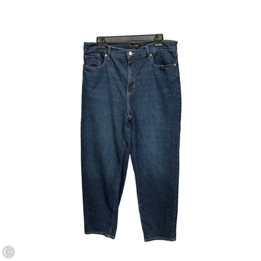 Jeans Boot Cut By Banana Republic In Blue Denim, Size: 12