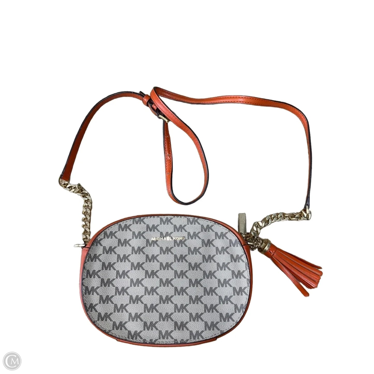 Crossbody Designer By Michael Kors, Size: Medium