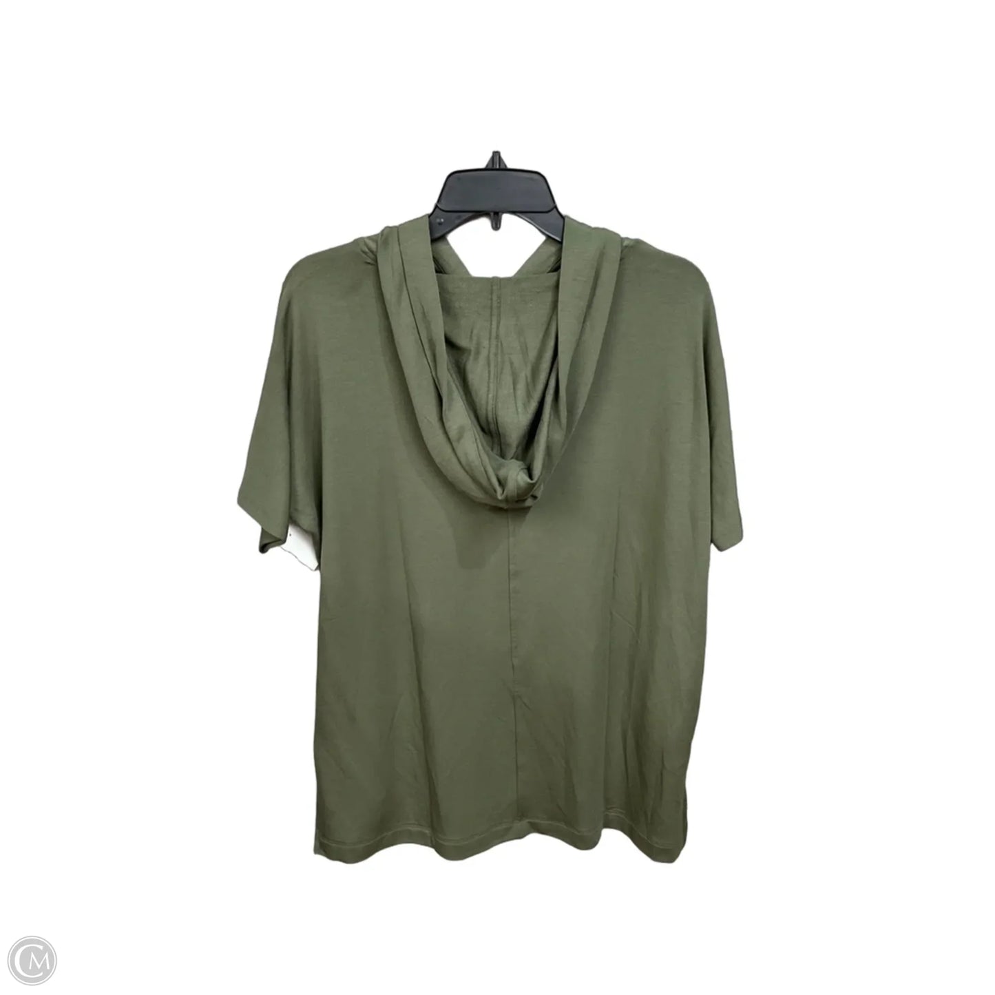 Top Short Sleeve By Loft In Green, Size: S